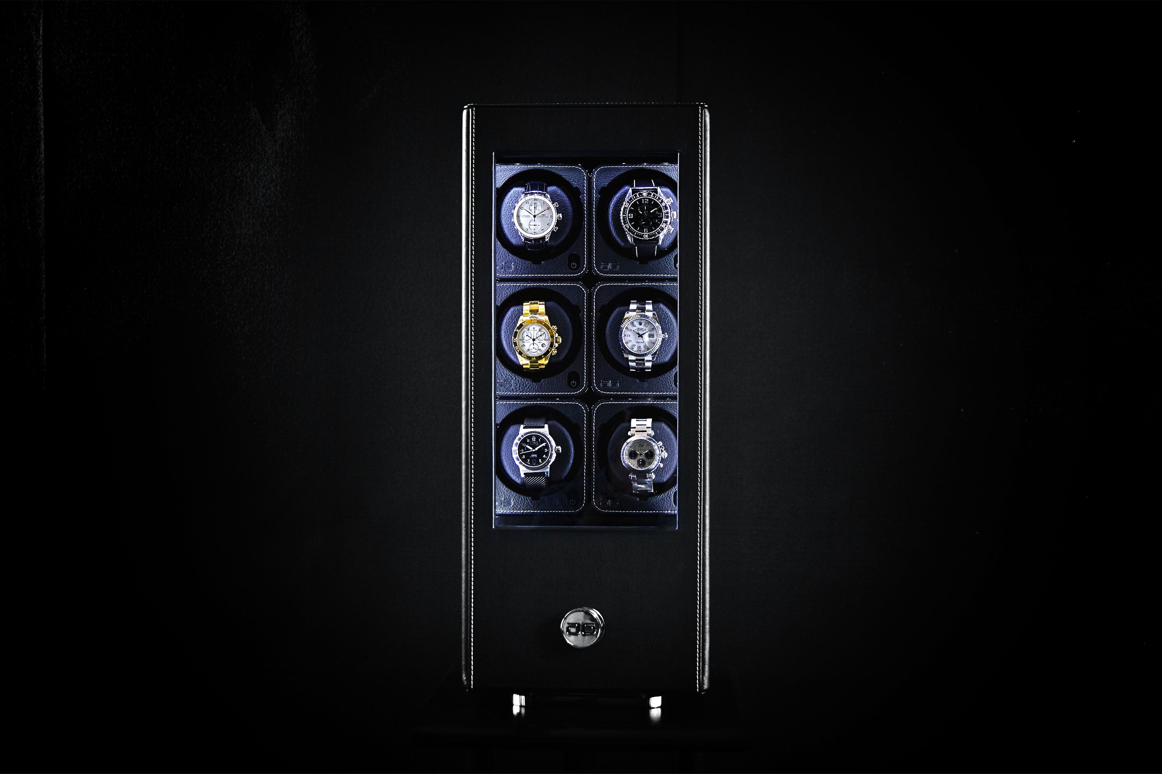 Muestre su colección de relojes en nuestras vitrinas para Watch Winders 1 vitrinas para Watch Winders