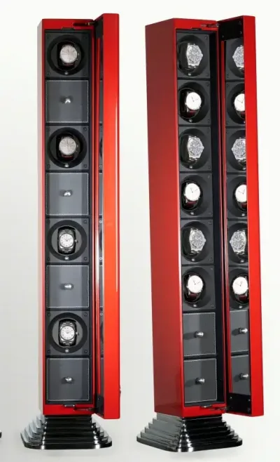 Exhibitor TUBE 8.0 Multiple watch winder box